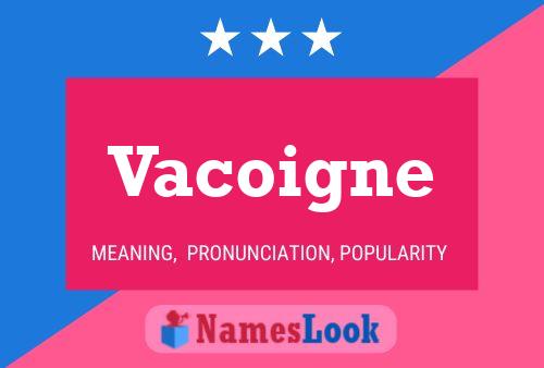 ملصق اسم Vacoigne