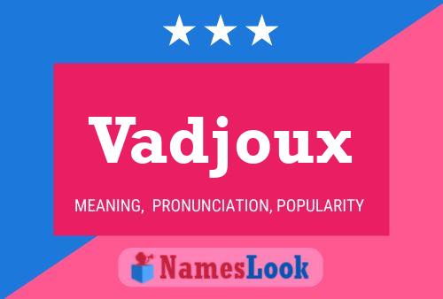 ملصق اسم Vadjoux