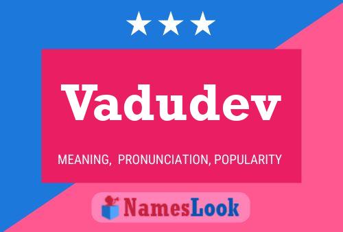 ملصق اسم Vadudev