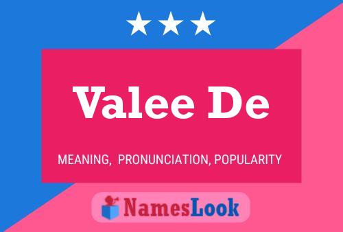 ملصق اسم Valee De