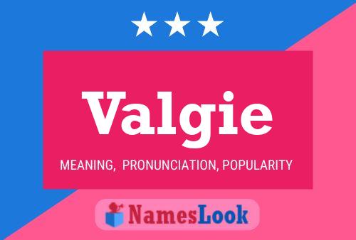 ملصق اسم Valgie