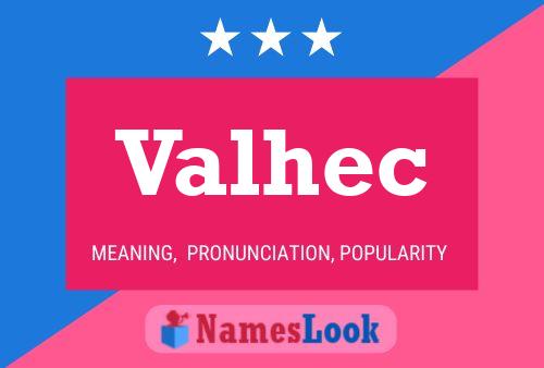 ملصق اسم Valhec