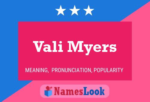 ملصق اسم Vali Myers