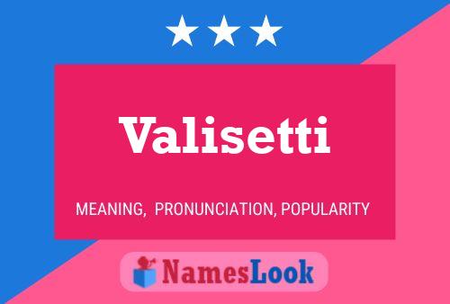 ملصق اسم Valisetti