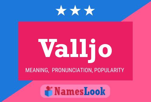 ملصق اسم Valljo