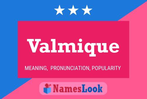 ملصق اسم Valmique