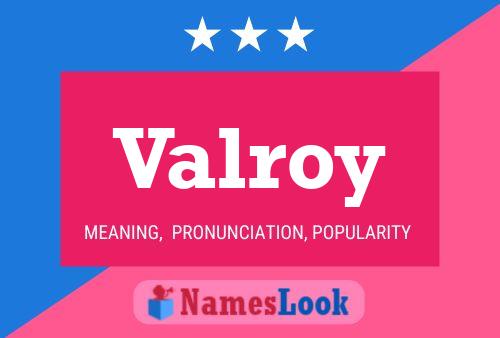 ملصق اسم Valroy