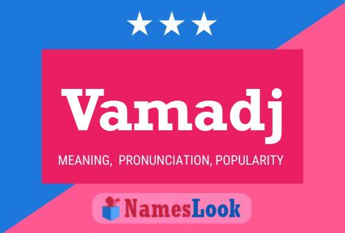 ملصق اسم Vamadj