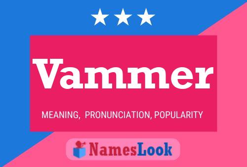 ملصق اسم Vammer