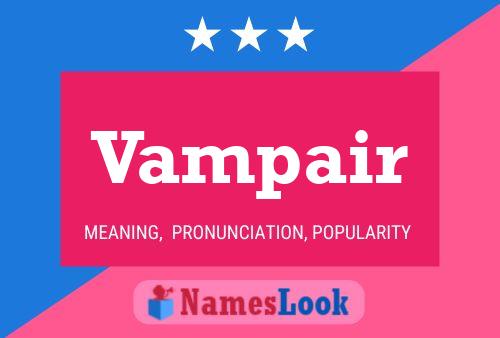 ملصق اسم Vampair