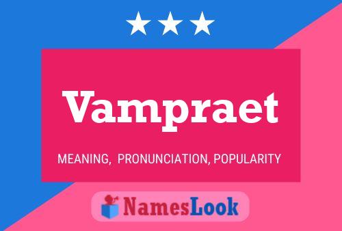 ملصق اسم Vampraet