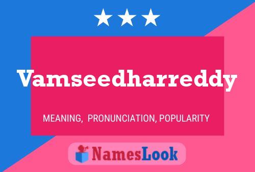 ملصق اسم Vamseedharreddy