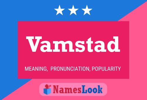 ملصق اسم Vamstad