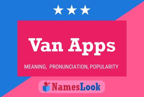 ملصق اسم Van Apps