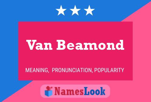 ملصق اسم Van Beamond