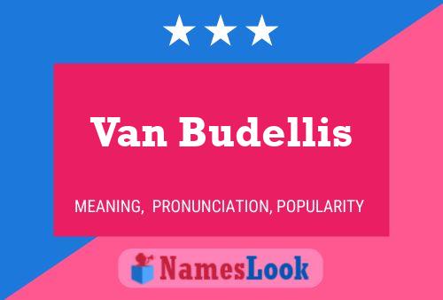 ملصق اسم Van Budellis