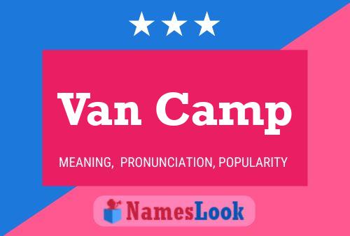 ملصق اسم Van Camp