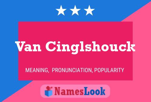 ملصق اسم Van Cinglshouck