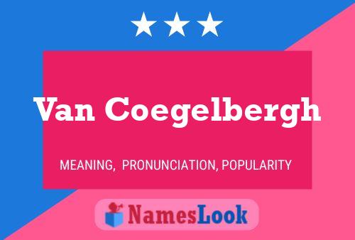 ملصق اسم Van Coegelbergh