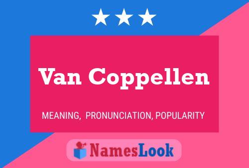 ملصق اسم Van Coppellen