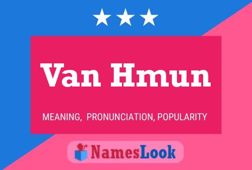 ملصق اسم Van Hmun