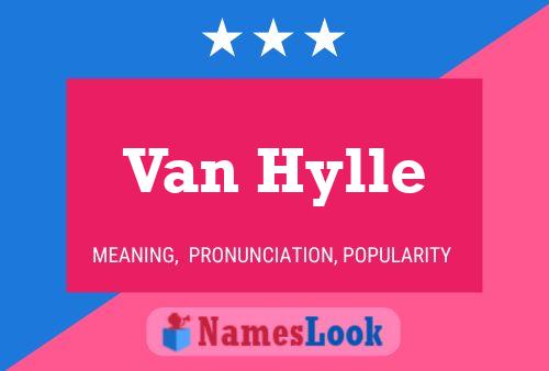 ملصق اسم Van Hylle