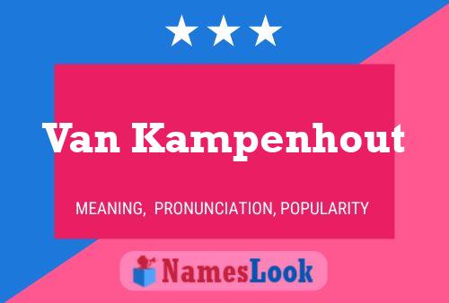 ملصق اسم Van Kampenhout