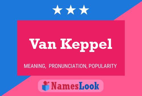 ملصق اسم Van Keppel