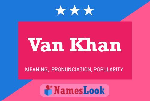 ملصق اسم Van Khan