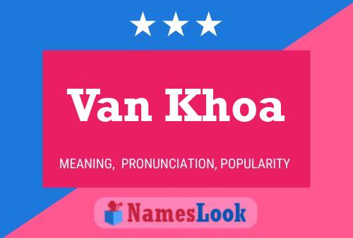 ملصق اسم Van Khoa