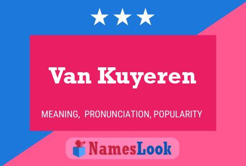 ملصق اسم Van Kuyeren