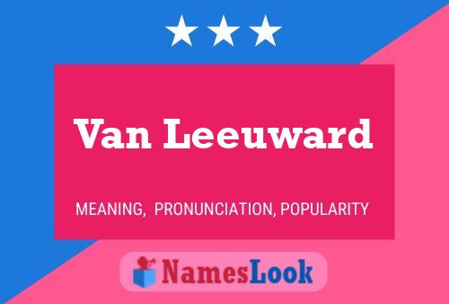 ملصق اسم Van Leeuward