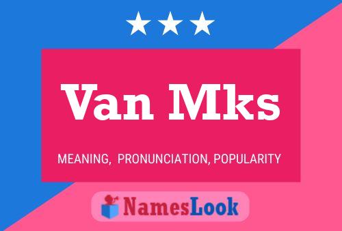 ملصق اسم Van Mks