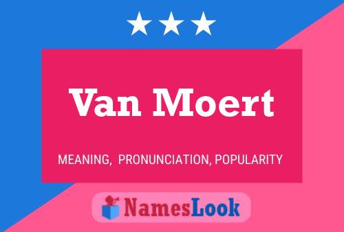 ملصق اسم Van Moert