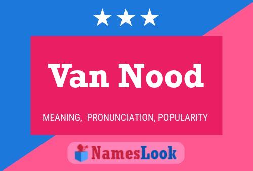 ملصق اسم Van Nood