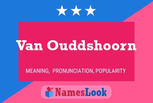 ملصق اسم Van Ouddshoorn