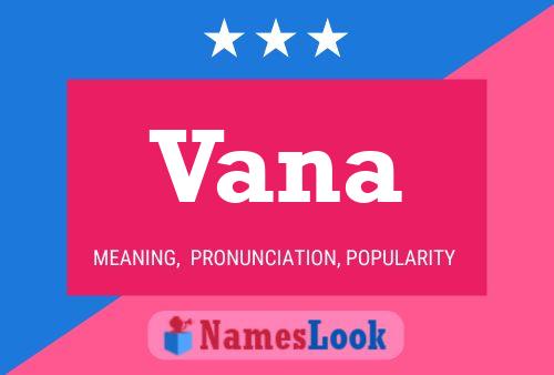 ملصق اسم Vana