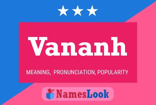 ملصق اسم Vananh