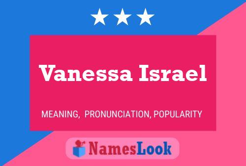 ملصق اسم Vanessa Israel