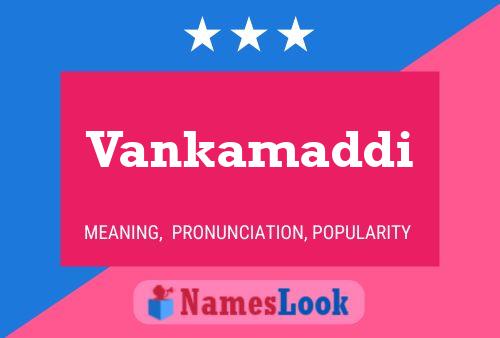 ملصق اسم Vankamaddi