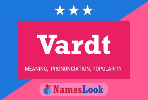 ملصق اسم Vardt