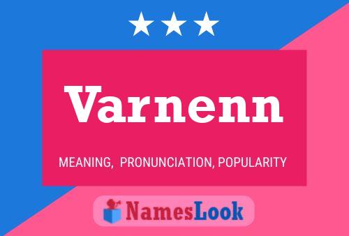 ملصق اسم Varnenn