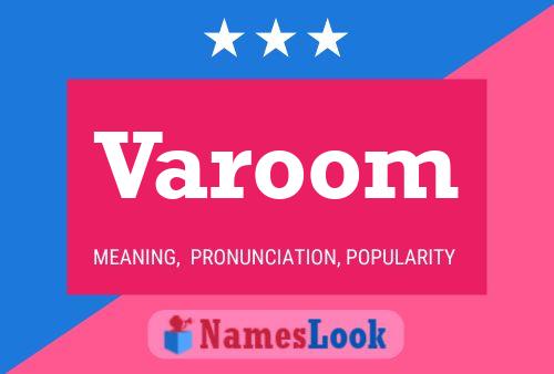 ملصق اسم Varoom