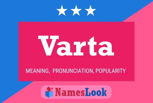 ملصق اسم Varta