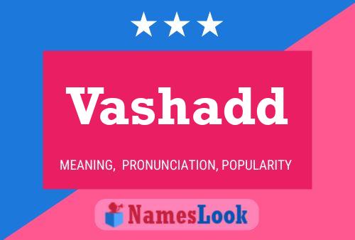 ملصق اسم Vashadd