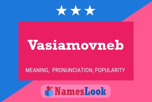 ملصق اسم Vasiamovneb