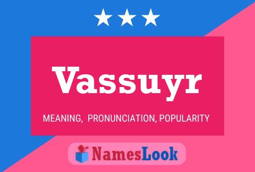 ملصق اسم Vassuyr