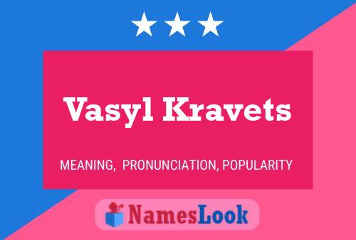 ملصق اسم Vasyl Kravets