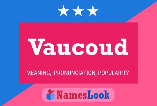 ملصق اسم Vaucoud