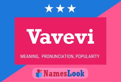 ملصق اسم Vavevi